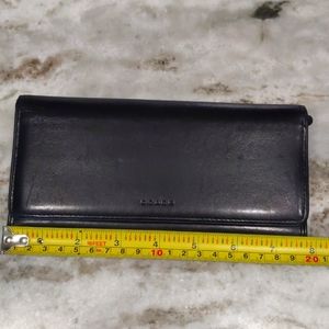 COACH *Vintage* smooth slim Leather wallet